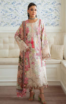 AI Zohib 1407 Pure Cotton Embroidered Work Pakistani Suit