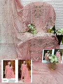 Florent 1058 A Heavy Denting Chiffon Embroidered Suit