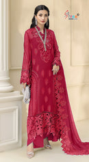 Shree Fabs 5561 A Heavy Chiffon Embroidered Work Pakistani Suit