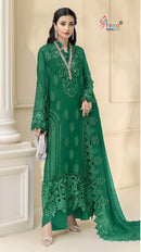 Shree Fabs 5561 C Heavy Chiffon Embroidered Work Pakistani Suit
