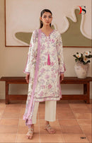 Deepsy Suit 1641 Designer Pure Cotton Embroidered Work Suit