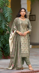 Amrutvela AT 122 C Pure Viscose Maslin Digital Print Suit