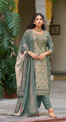 Amrutvela AT 122 D Pure Viscose Maslin Digital Print Suit