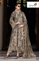 Saniya Trandz 1521 A Designer Rayon Cotton Embroidered Work Suit