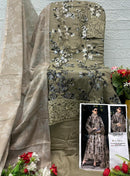 Saniya Trandz 1521 A Designer Rayon Cotton Embroidered Work Suit