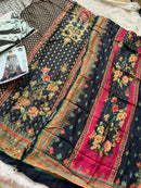 Mehboob Tex 1693 Pure Viscose Maslin Digital Print with Aari Handwork Suit