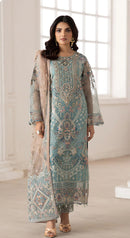 Sajida Designer 1097 Georgette Heavy Embroidered Work Suit