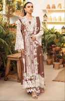 Saniya Trendz 5001 F Cotton Chikankari Embroidered Work Pakistani Suit