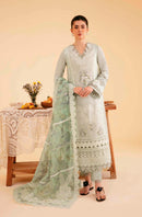 Deepsy Suits 1635 Elaf Pure Cotton With Heavy Self Embroidery Lawn Pakistani Suits