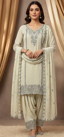 Hoor Tex Hf 520 A Heavy Georgette Emboridery Work Pakistani Suits