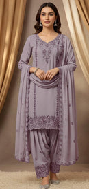 Hoor Tex Hf 520 D Heavy Georgette Emboridery Work Pakistani Suits