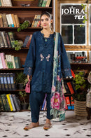 Johra Tex Jt 184 B Cambric Cotton With Chikankri Embroidery Work Pakistani Suits