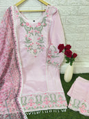 Al Sakab 1702 Stitched Roman Cotton With Heavy Embroidery Work Pakistani Suits