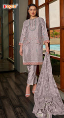 Fepic Rosemeen C 1669 F Organza Embroidery Khatli Worked Pakistani Suits