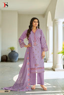 Deepsy Suits 8003 Elaf Pure Cotton With Heavy Self Embroidery Pakistani Lawn Suit