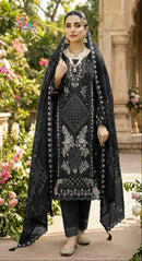 Shree Fabs Sf 5551 C Heavy Chiffon Embroidered Suit with Hand Khatli Suit