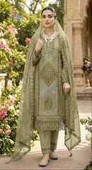 Shree Fabs Sf 5551 A Heavy Chiffon Embroidered Suit with Hand Khatli Suit