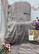 Shree Fabs Sf 5551 B Heavy Chiffon Embroidered Suit with Hand Khatli Suit