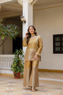 RR 42 Heavy Embroidery Semi-beads Work Co Ord Set