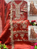 Shree Fab Sf 5504 L Dinting Chiffon Heavy With Embroidery Work Pakistani Suits