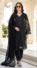 Shree Fabs Sf 5610 A Chiffon Heavy  With Heavy Embroidery Hand Khatli Work Pakistani Suits