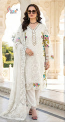Shree Fabs Sf 5610 C Chiffon Heavy  With Heavy Embroidery Hand Khatli Work Pakistani Suits
