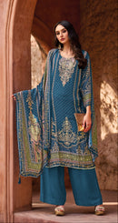 Shree Fabs Kt 329 D Pure Viscous Maslin Digital Printed Pakistani Suit