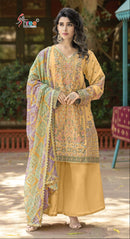 Shree Fabs K 5520 D Dinting Chiffon Heavy With Embroidery Worked Pakistani Suits