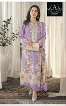 Azure 25001  C Cotton With Chikankari Embroidered Worked Pakistani Suits