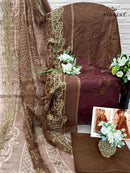 Florent 1054 A Maria B Pure Cotton With Heavy Self Embroidery Lawn Pakistani Suits