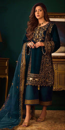 Ramsha 470 A Georgette embroidery worked Pakistani suits