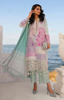 Hazzel Sana Safinaz 0103 Pure Cotton Printed Embroidery Suit