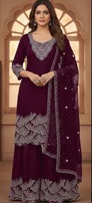 Hoor Tex 519 C Georgette With Zarkan Work Pakistani Suit