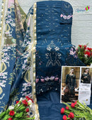 Saniya Trendz 25003 E Cotton With Chikankari Embroidered Work Pakistani Suit