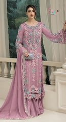 Shree Fabs SF 5564 A  Heavy Chiffon Embroidery Work With Hand Khatli Pakistani Suit