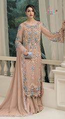 Shree Fabs SF 5564 B Heavy Chiffon Embroidery Work With Hand Khatli Pakistani Suit