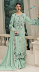 Shree Fabs SF 5564 C Heavy Chiffon Embroidery Work With Hand Khatli Pakistani Suit