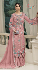 Shree Fabs SF 5564 D Heavy Chiffon Embroidery Work With Hand Khatli Pakistani Suit