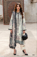 Deepsy Suits 1678 Pure Cotton Heavy Patches Embroidery Work Pakistani Suit