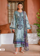 Shree Fabs 4166 Premium Cotton Printed  Embroidered Work Pakistani Suit