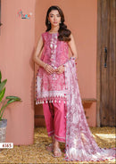 Shree Fabs 4165 Premium Cotton Printed  Embroidered Work Pakistani Suit