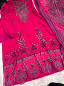 Mehboob Tex 1919 A Heavy Reyon Embrodered Work Pakistani Suit