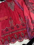 Mehboob Tex 1919 C Heavy Reyon Embrodered Work Pakistani Suit