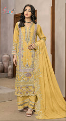 Shree Fabs Sf 5558  C Heavy Chiffon Embroidery Work With Hand Khatli Pakistani Suit