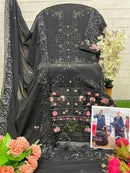 Al Khushbu 6023 Georgette With Heavy Embroidered Work Pakistani Suit