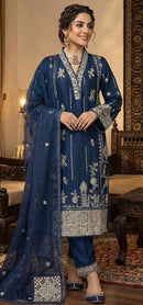 Hoor Tex 583 D Premium Heavy Fox Georgette Pakistani Suit