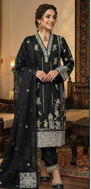 Hoor Tex 583 B Premium Heavy Fox Georgette Pakistani Suit