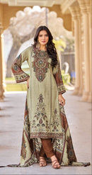 Shree Fabs KT 318 A Pure Viscous Maslin Digital Printed Pakistani Suit