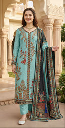 Shree Fabs Kt 330 C Pure Viscous Maslin Digital Printed Pakistani Suit