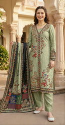 Shree Fabs Kt 330 A Pure Viscous Maslin Digital Printed Pakistani Suit